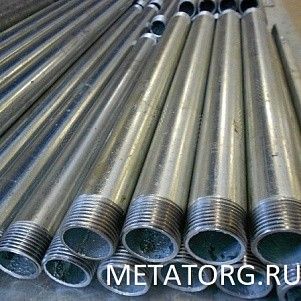 Труба электросварная 76х3.5 с резьбой