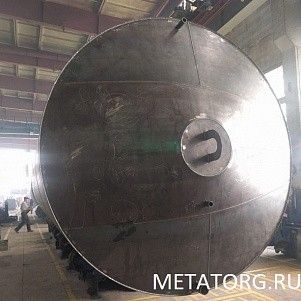 Резервуар горизонтальный стальной подземный РГСП-40 м3