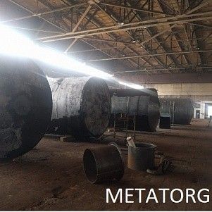 Резервуар горизонтальный стальной подземный РГСП-100 м3